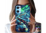 Custodia Per Oppo Reno7 5G - Treno, Christmas Express + Vetro