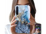 Custodia Per Oppo A91 - Modelli Da Donna In Marmo + Vetro