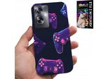 Custodia Per Oppo A79 5G - Custodia Per Videogiocatori, Modelli Di Gioco + Lamina