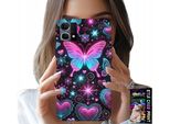Custodia Per Oppo Reno7 4G - Custodia Con Motivi Alla Moda A Forma Di Cuore Di Farfalla Colorato