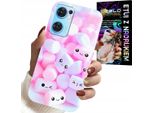 Custodia Per Oppo Reno7 5G - Simpatico Motivo Marshmallow, Custodia, Zaino