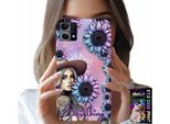 Custodia Per Oppo Reno7 4G - Donna Con I Girasoli, Design Da Donna