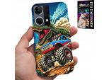 Custodia Per Oppo Reno7 4G -Dinosauro In Monstertruck Designs Per Bambini