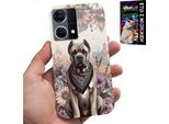 Custodia Per Oppo Reno7 4G - Cover Con Motivi Di Razze Canine + Foglio Di Alluminio