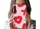 Custodia Per Oppo A91 - Donna, Design Alla Moda Xoxo Heart + Glass