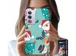 Custodia Per Oppo A80 5G - Babbo Natale, Renna, Pupazzo Di Neve, Disegni Natalizi