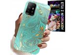 Custodia Per Oppo Reno 5Z / A94 5G - Modelli Marmorizzati + Vetro Temperato