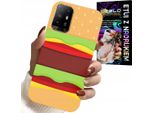 Custodia Per Oppo Reno 5Z / A94 5G - Burger Cheeseburger Case Gift