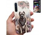 Custodia Per Oppo A91 - Coperchio Con Motivi Di Razze Canine + Lamina