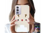 Custodia Per Oppo A80 5G - Renna, Motivi Natalizi