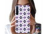 Custodia Per Oppo A91 - Cuori Alla Moda Cocard + Vetro
