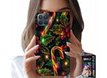 Custodia Per Oppo Reno 4 Lite - Bastoncino Di Zucchero, Vischio, Albero Di Natale + Vetro