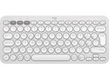 Logitech Pebble Keys 2 K380S Tastiera Rf Senza Fili Bluetooth Qwerty Italiano Bianco