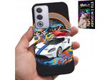 Custodia Per Oppo A80 5G - Auto Sportive, Custodia Da Corsa + Foil