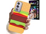 Custodia Per Oppo A80 5G - Burger Cheeseburger Case Regalo