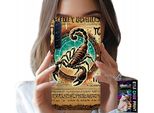 Custodia Per Oppo A91 - Segno Zodiacale Dello Scorpione Astronomia + Foil