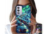 Custodia Per Oppo A80 5G - Treno, Motivi Di Natale + Foil