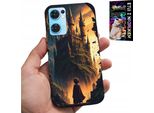 Custodia Per Oppo Reno7 5G - Custodia Per Il Fan Del Castello Della Bacchetta Magica