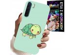 Custodia Per Oppo A91 - Modelli Di Tartaruga Per Bambini + Vetro