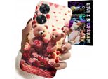 Custodia Per Oppo Reno8 T 4G - Orsacchiotti, Amore, Cuori Molti Disegni Custodia