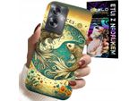 Custodia Per Oppo A79 5G - Segno Zodiacale, Pesci Astronomia + Foil