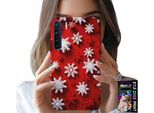 Custodia Per Oppo A91 - Fiocchi Di Neve, Neve, Stelle, Natale