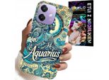 Custodia Per Oppo A60 5G - Segno Zodiacale, Acquario, Astronomia Plecki