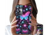 Custodia Per Oppo A79 5G - Custodia Con Motivi Alla Moda A Forma Di Cuore Di Farfalla Colorato