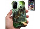 Custodia Per Oppo Reno 5Z / A94 5G - Custodia Dinosauro Tirannosauro + Vetro