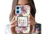 Custodia Per Oppo Reno7 5G - Modello Floreale, Donna Alla Moda + Vetro