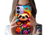 Custodia Per Oppo A60 5G - Modelli Di Animali Koala Colorati + Vetro
