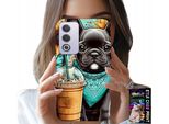 Custodia Per Oppo A80 5G - Bulldog Coffi Love, Girasoli, Custodia Psi