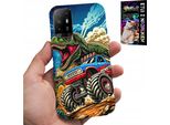 Custodia Per Oppo Reno 5Z / A94 5G -Dinosauro In Monstertruck Disegni Per Bambini