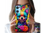 Custodia Per Oppo Reno7 5G - Motivi Floreali Cane York Plecki
