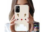 Custodia Per Oppo Reno 5Z / A94 5G - Renna, Renna, Disegni Natalizi
