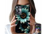 Custodia Per Oppo A79 5G - Gerbera Blu A Margherita +Folia
