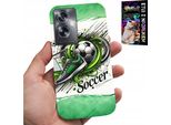 Custodia Per Oppo A79 5G - Calcio, Custodia Per Calcio + Foil