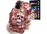 Custodia Per Oppo A53S / A53 2020 - Modelli Femminili E Alla Moda, Teschio In Rose