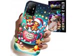 Custodia Per Oppo Reno 5Z / A94 5G - Renna Con Pan Di Zenzero Buon Natale
