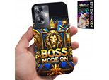 Custodia Per Oppo A79 5G - Boss Lion Con Corona Su Scudo Custodia + Foil