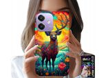 Custodia Per Oppo A60 5G - Modelli Colorati Cervi Alci Animali Della Foresta