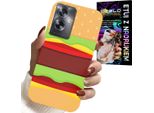 Custodia Per Oppo A79 5G - Burger Cheeseburger Case Regalo
