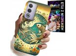 Custodia Per Oppo A80 5G - Segno Zodiacale, Pesci Astronomia + Foil
