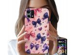 Custodia Per Oppo Reno7 4G - Motivi A Nastro Colorati + Vetro