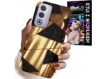 Custodia Per Oppo A80 5G - Design Elegante D'oro + Hydro Foil