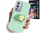 Custodia Per Oppo A80 5G - Modelli Di Tartaruga Per Bambini + Foil