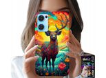 Custodia Per Oppo Reno7 5G - Motivi Colorati Cervi Alci Animali Della Foresta