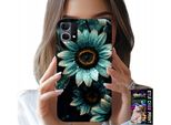 Custodia Per Oppo Reno7 4G - Gerbera Daisy Fiore Blu +Folia