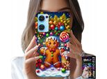 Custodia Per Oppo Reno7 5G - Pan Di Zenzero, Motivi Natalizi + Vetro