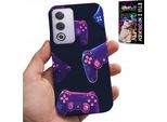 Custodia Per Oppo A80 5G - Custodia Per Videogiocatori, Modelli Di Gioco + Lamina